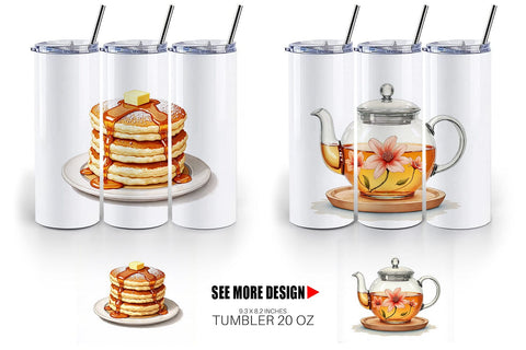 Tumbler Hygge Winter Kitchen Sublimation artnoy 