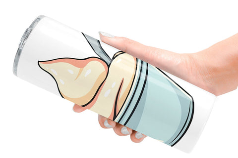Tumbler Ice Cream Cup Sublimation artnoy 