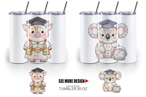 Tumbler Innocent Future Career Patchwork Sublimation artnoy 