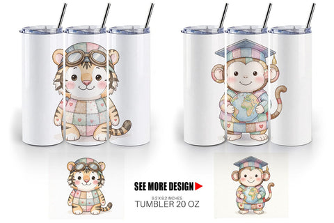 Tumbler Innocent Future Career Patchwork Sublimation artnoy 