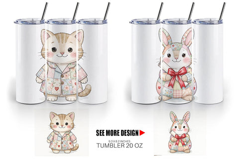 Tumbler Innocent Graduation Patchwork Watercolor Sublimation artnoy 