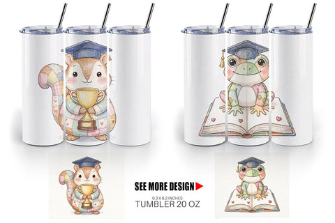 Tumbler Innocent Scholarly Success Patchwork Sublimation artnoy 