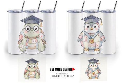 Tumbler Innocent Scholarly Success Patchwork Sublimation artnoy 