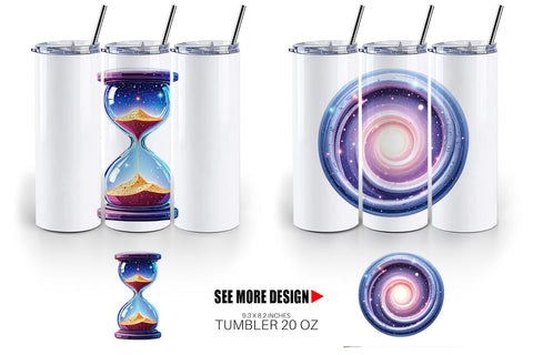 Tumbler Interstellar Icons Sublimation artnoy 