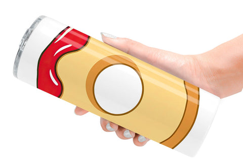 Tumbler Jam Filled Donut Sublimation artnoy 