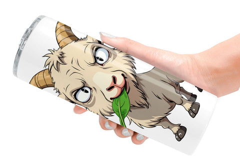 Tumbler Judgy Goat Sublimation artnoy 