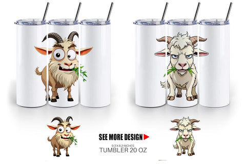Tumbler Judgy Goat Sublimation artnoy 