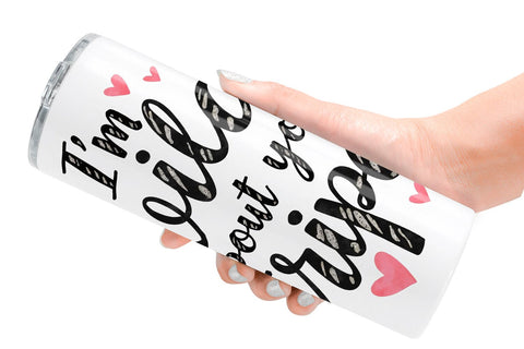 Tumbler Jungle Sweethearts Baby Animal Valentine Puns Sublimation artnoy 