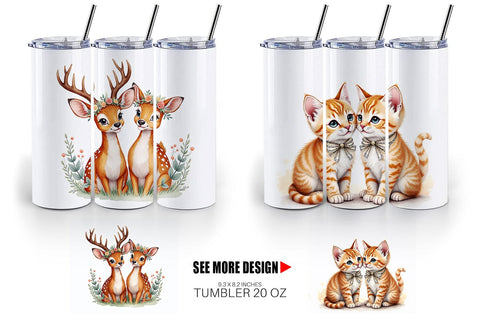 Tumbler Kindred Ribbons Sublimation artnoy 