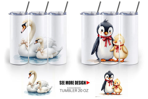 Tumbler Kindred Ribbons Sublimation artnoy 