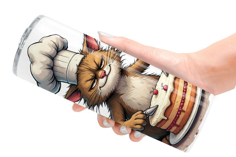 Tumbler Kitchen Chaos Critter Sublimation artnoy 