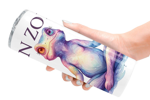 Tumbler Lazy Frog Zen Sublimation artnoy 