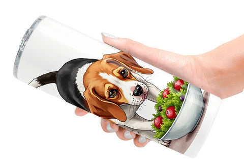 Tumbler Lazy & Proud Anti-Fitness Dog Sublimation artnoy 