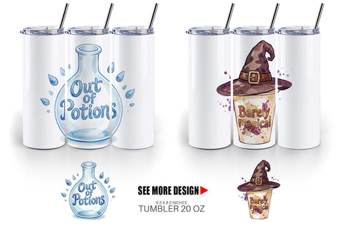 Tumbler Lazy Witch Sarcastic Quote Sublimation artnoy 