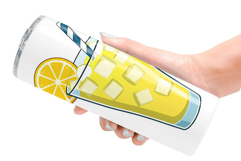 Tumbler Lemonade Glass Sublimation artnoy 