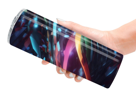 Tumbler Light Motion Pattern Sublimation artnoy 