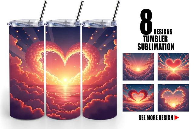 Tumbler Love Horizon Sublimation artnoy 