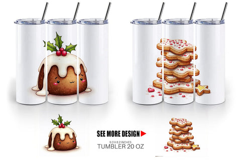 Tumbler Lumpy Nordic Treats Sublimation artnoy 