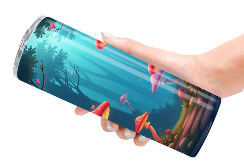 Tumbler Magic Forest Sublimation artnoy 