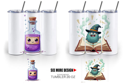Tumbler Magic Potions Sublimation artnoy 