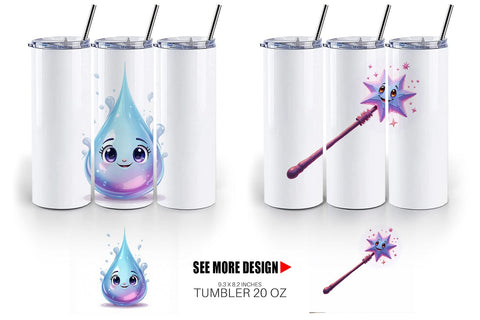 Tumbler Magic Potions Sublimation artnoy 
