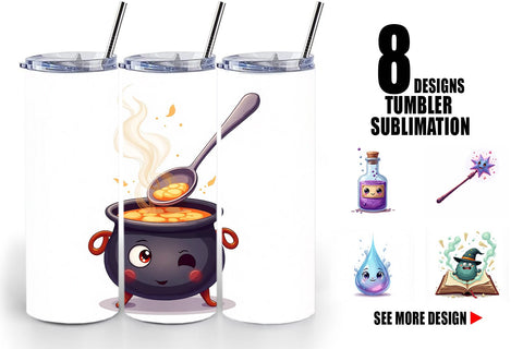 Tumbler Magic Potions Sublimation artnoy 