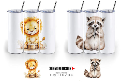 Tumbler Melody Baby Beats Sublimation artnoy 
