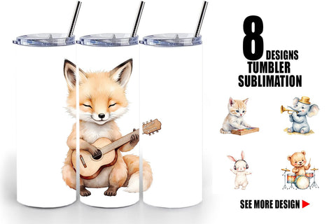 Tumbler Melody Baby Beats Sublimation artnoy 