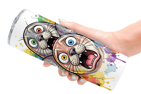 Tumbler Melting Arctic Animals Heatwave Sublimation artnoy 