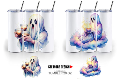 Tumbler Midnight Espresso Magic Art Sublimation artnoy 