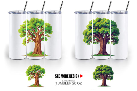 Tumbler Mighty Oak Sublimation artnoy 