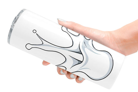 Tumbler Milk Splash Sublimation artnoy 