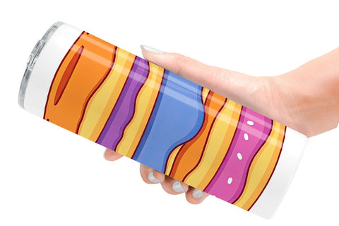 Tumbler Mini Donut Stack Sublimation artnoy 