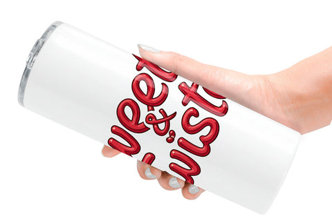 Tumbler Misfit Holiday Treats: Funny Foodie Quotes Sublimation artnoy 