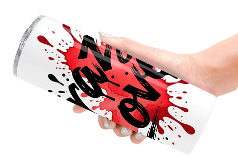 Tumbler Modern Love Notes Watercolor Sublimation artnoy 