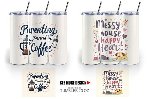 Tumbler Mom Humor Quotes Sublimation artnoy 