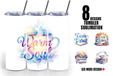 Tumbler Mom Reading Quotes Sublimation artnoy 