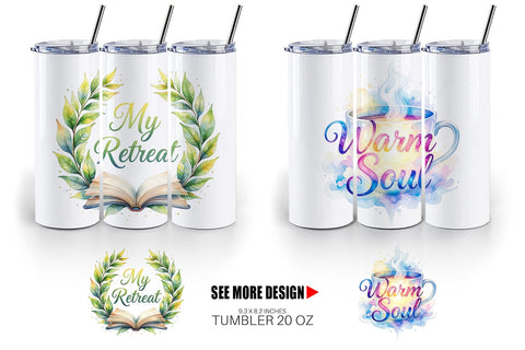 Tumbler Mom Reading Quotes Sublimation artnoy 