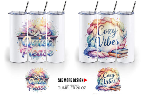 Tumbler Mom Reading Quotes Sublimation artnoy 