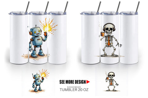 Tumbler Monday Morning Zombies Office Coffee Humor Sublimation artnoy 