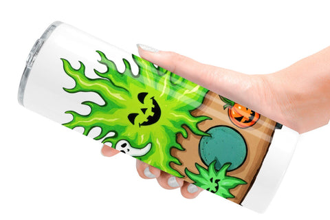 Tumbler Monster Halloween Bakery Sublimation artnoy 