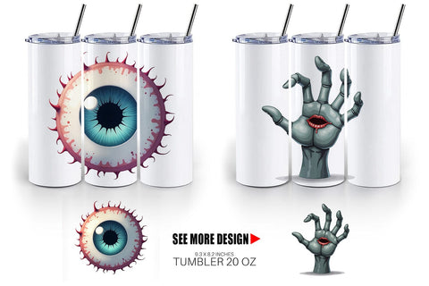 Tumbler Monster Mashups Sublimation artnoy 