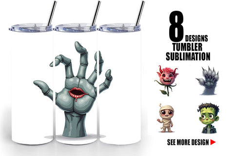 Tumbler Monster Mashups Sublimation artnoy 