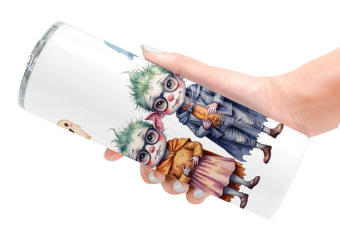 Tumbler Monster Night Market Sublimation artnoy 