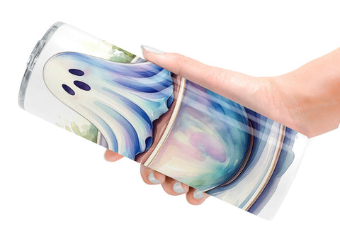Tumbler Morning Routine Coffee Ghost Sublimation artnoy 