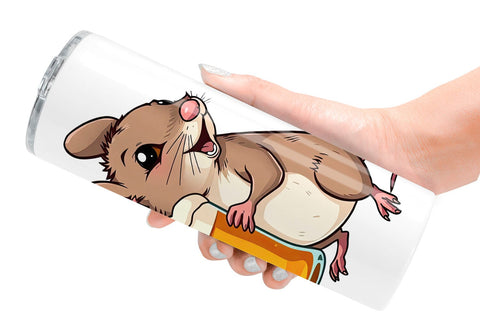 Tumbler Mouse Beer Day Sublimation artnoy 