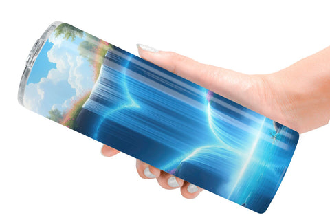 Tumbler Mystic Waterfall Sublimation artnoy 