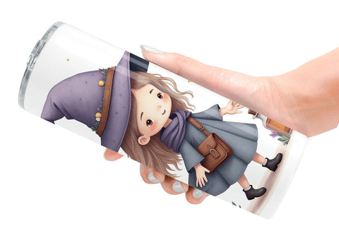 Tumbler Mystical Witch Dolls Sublimation artnoy 