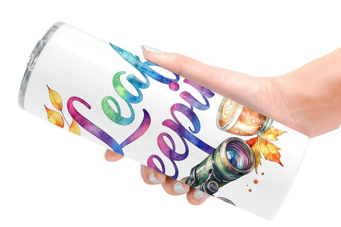 Tumbler Nature Forest Coffee Quotes Sublimation artnoy 