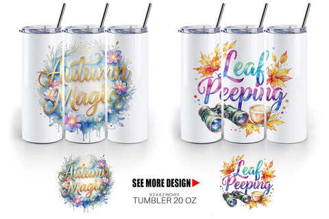 Tumbler Nature Forest Coffee Quotes Sublimation artnoy 